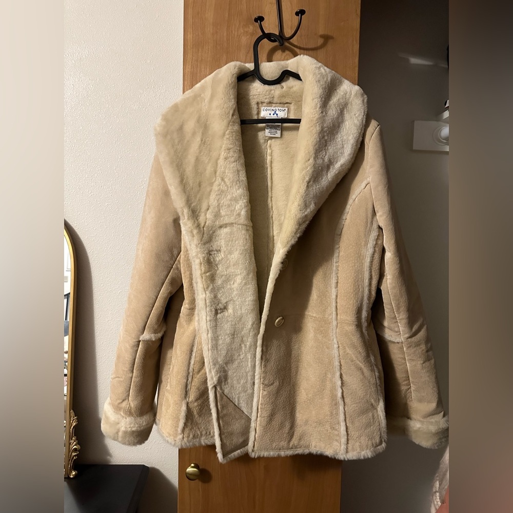 Covington Leather/Fur Winter Coat